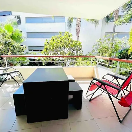 Apartmán Le White Pearl : 4 Prs, Parking, Clim Antibes